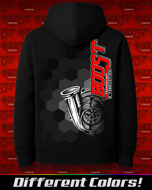 Black Hexagonal BTF Hoodie
