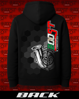 Black Hexagonal BTF Hoodie