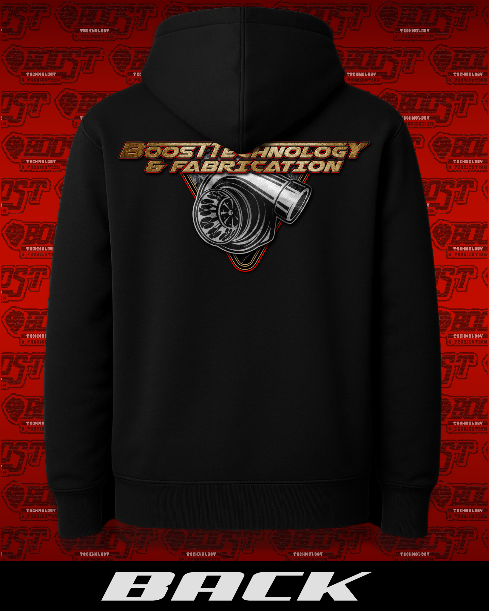Black Old School BTF Hoodie