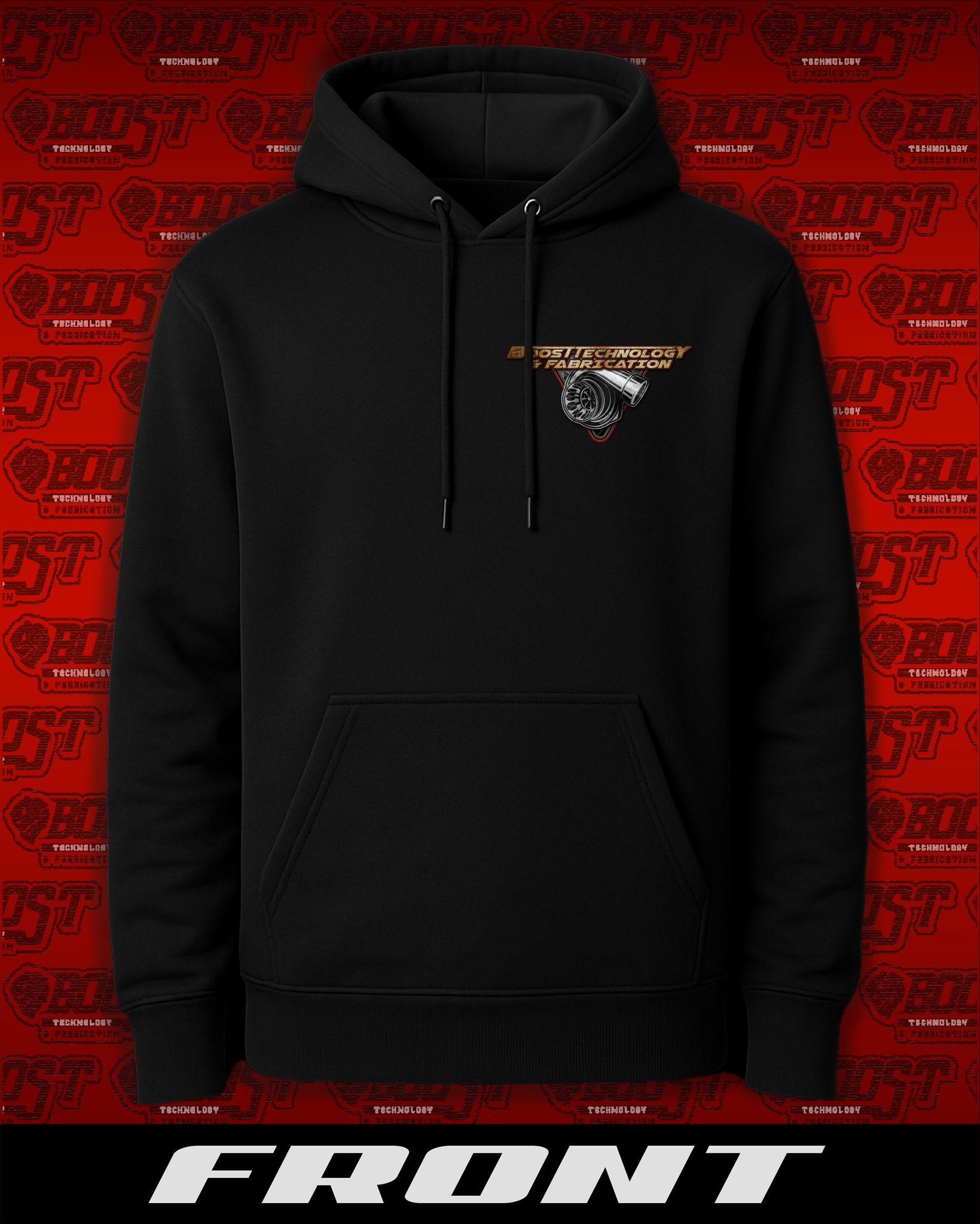 Black Old School BTF Hoodie