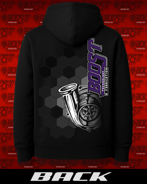 Black Hexagonal BTF Hoodie