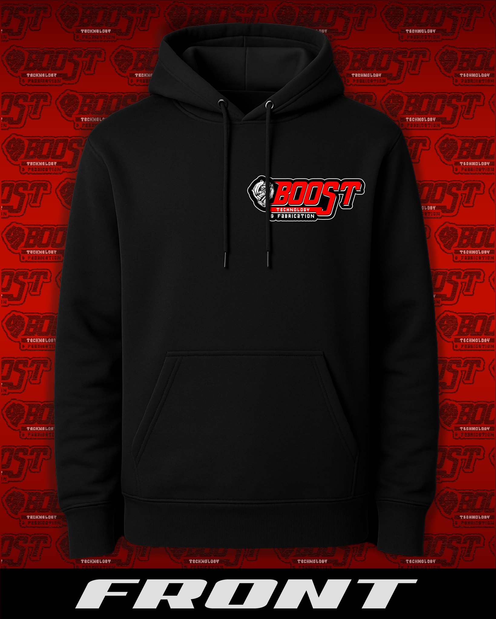 Black Hexagonal BTF Hoodie