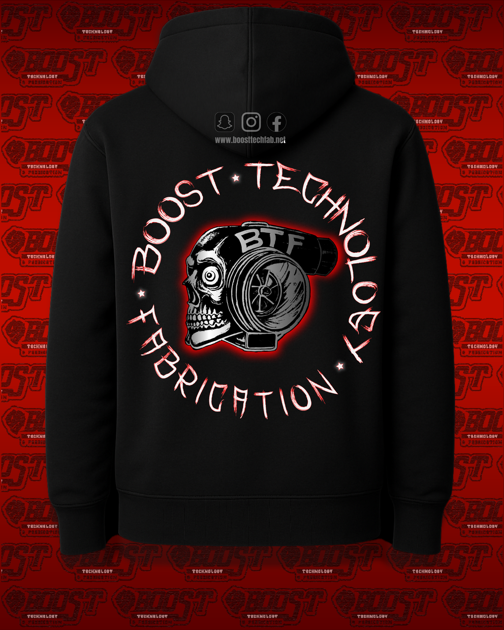 Skull Black BTF Hoodie
