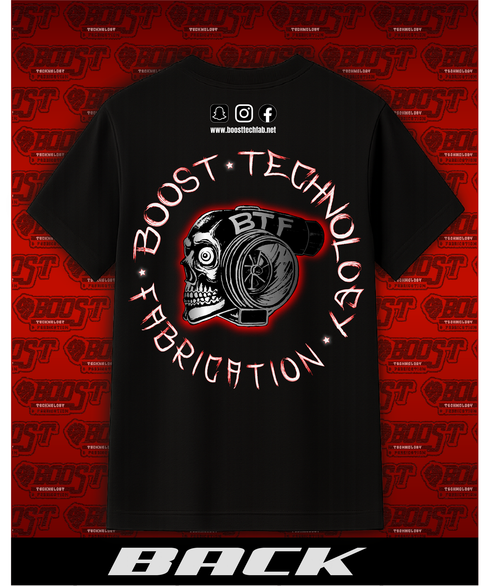 Skull BTF black shirt