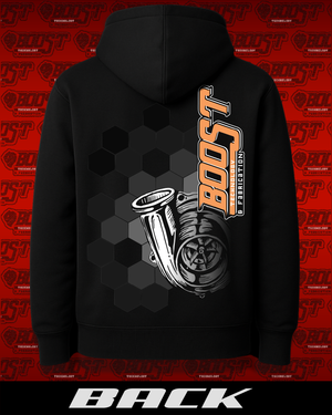 Black Hexagonal BTF Hoodie