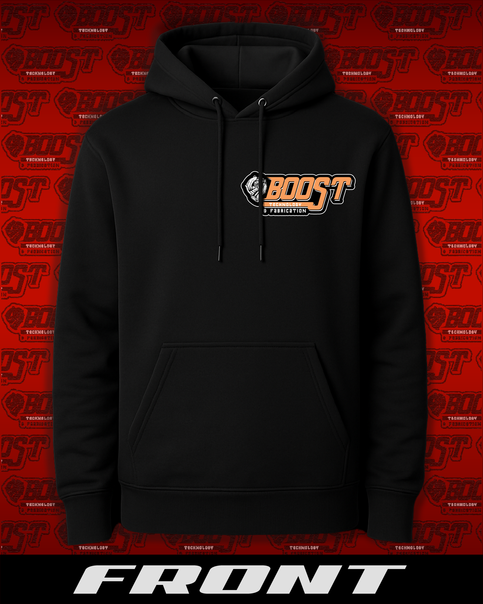 Black Hexagonal BTF Hoodie