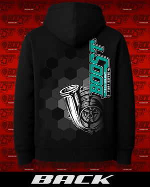 Black Hexagonal BTF Hoodie