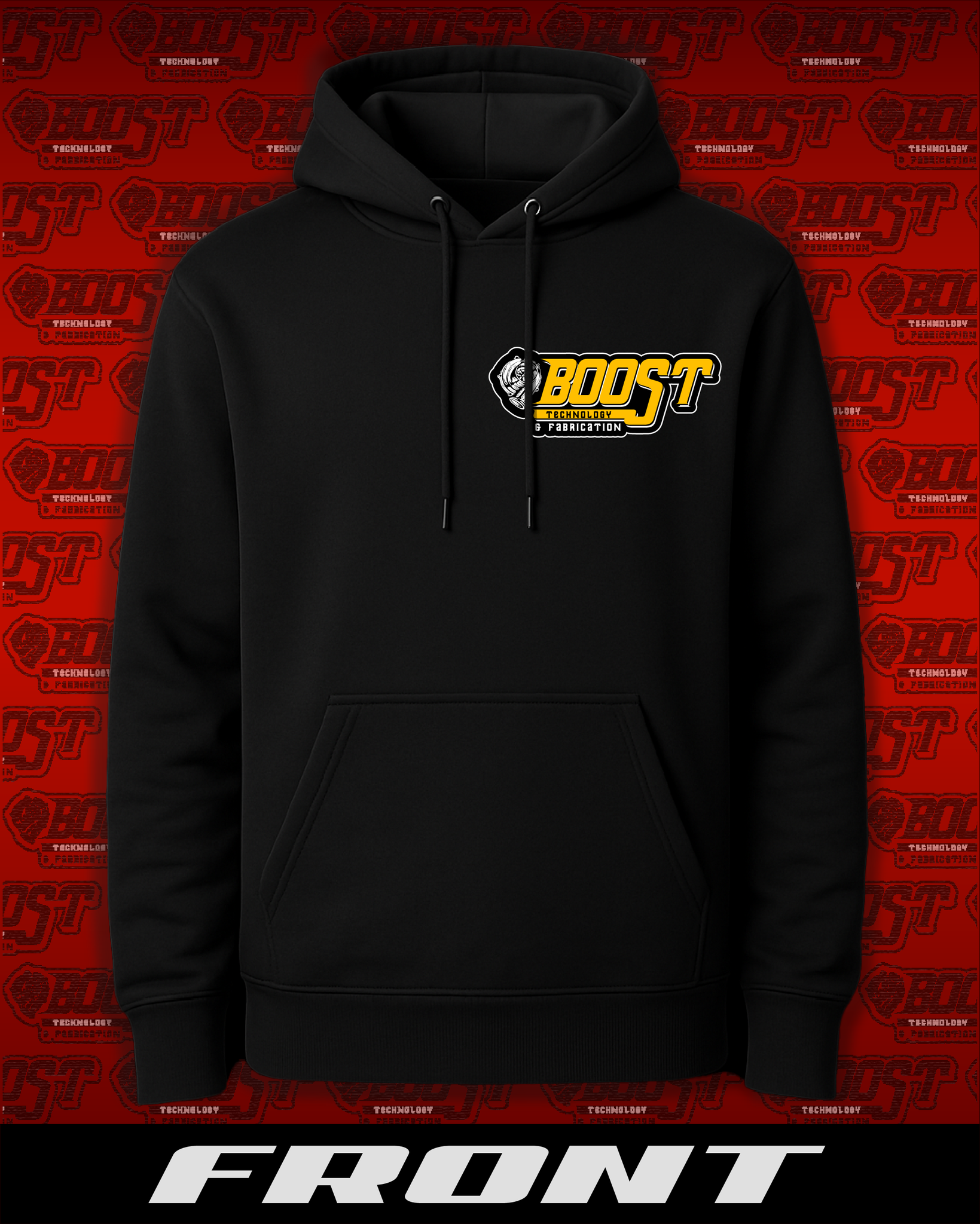 Black Hexagonal BTF Hoodie